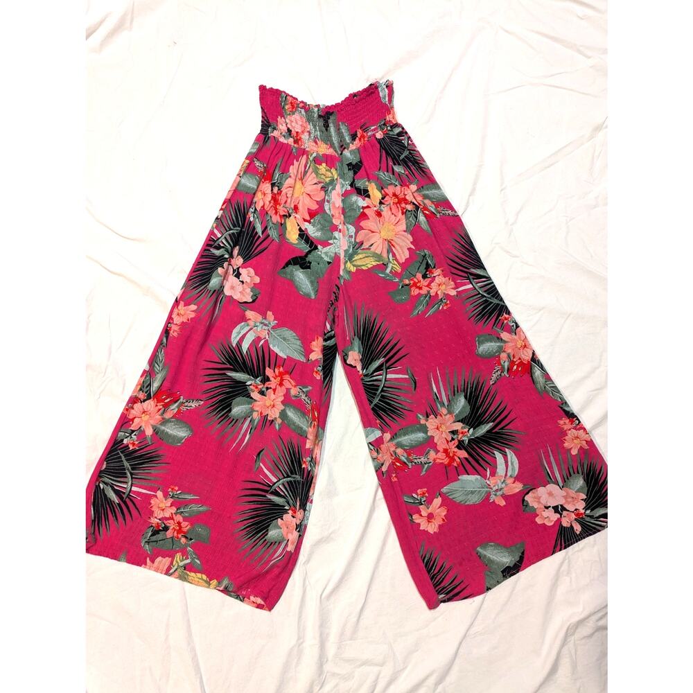 Tropical Breeze Rayon Pants w/ Elastic Waist